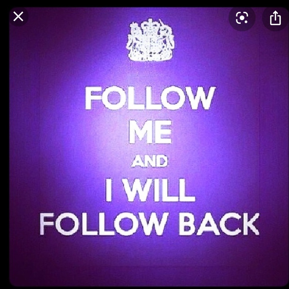 Please follow me I’ll follow back! - Picture 1 of 1